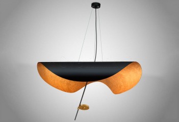 Подвесная люстра FUTURISTIC LED BK/GO Imperium Light 5721100.48.05