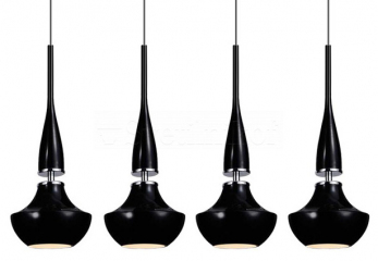 Подвесная люстра TASOS 4 Azzardo MD2095-4BK/AZ0885