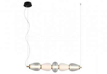 Підвісна люстра GASTEL LED Italux PND-74937-5-BK