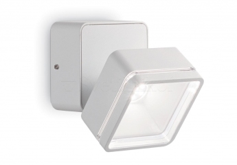 Вуличне бра OMEGA SQUARE AP1 BIANCO Ideal Lux 172507