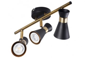 Спот MILENO EL-3I BK-AG Kanlux 29116