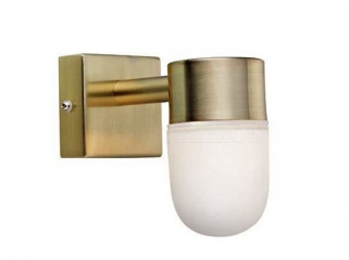 Настенный светильник для ванной комнаты MARKSLOJD MENTON Brass 106374