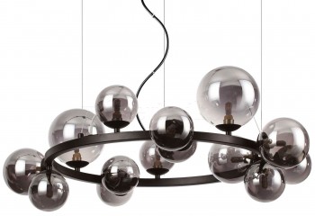 Підвісна люстра PERLAGE 14 BK Ideal Lux 271385