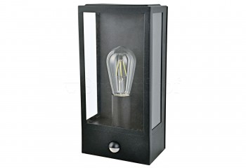 Уличное бра NIKLAS 1 SENSOR BK Azzardo AZ4487