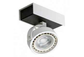 Спот MAX 1 230V LED DIM Azzardo GM4114-15W-WH/BK
