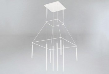 Підвісна люстра ALHA H-8 WH Dohar 9357