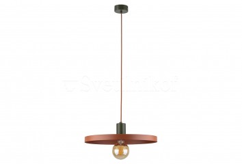 Підвісний світильник SILA d40 GREEN/BRICK TK-Lighting 10750
