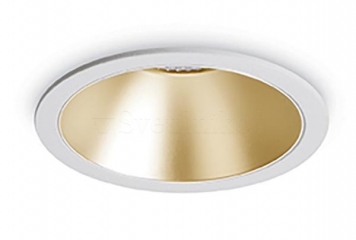 Встраиваемый светильник GAME ROUND WHITE GOLD Ideal Lux 192307