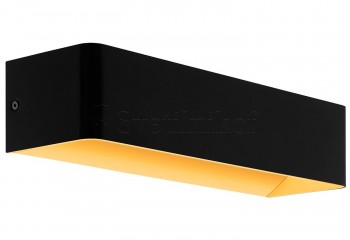 Настінний світильник SANIA-3 LED 36cm BK/GO Eglo 64572