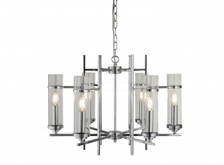 Подвесная люстра  Searchlight Milo 3096-6CC