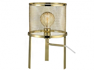 Настольная лампа MARKSLOJD GRID Brass 106056