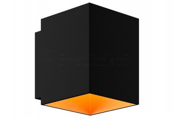 Бра SOLA SQ BK/GO ZumaLine 91063-N