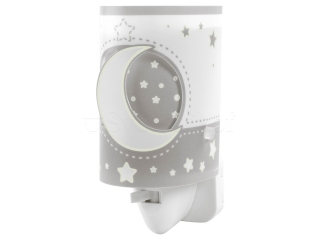 Ночник детский Dalber Moon Grey 63235LE