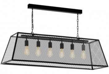 Підвісна люстра CALANNA 6 BK Eglo 64491