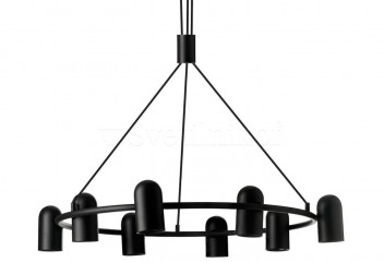Підвісна люстра VIVI 8 BK/BK Azzardo AZ5732