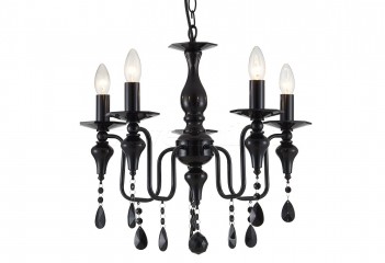 Підвісна люстра MUSCAT 5 Cosmolight P05724BK