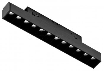 Магнитный трековый светильник KIRA 12W CCT SWITCH DIM BK Azzardo AZ6240