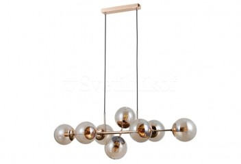 Подвесная люстра MOLITE Italux PND-1098-8-GD