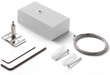 Подвес-кабель (монтажный комплект) FLUO 5m WH Ideal Lux 276342