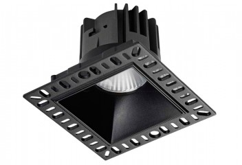 Точковий світильник GAME TRIMLESS SQ LED BK Ideal Lux 319674