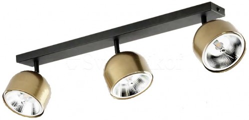 Спот ALTEA 3 BK/GO TK-Lighting 3426