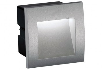 Уличный встраиваемый светильник RIVA LED w9 AL Viokef 4124800