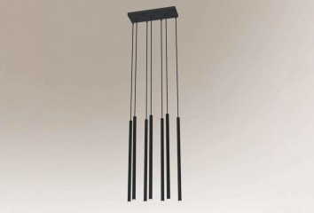 Підвісна люстра KOSAME 7 BK Shilo 7850