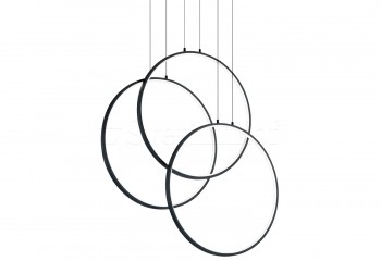 Світлодіодна люстра FRAME R 68cm BK Ideal Lux 269337