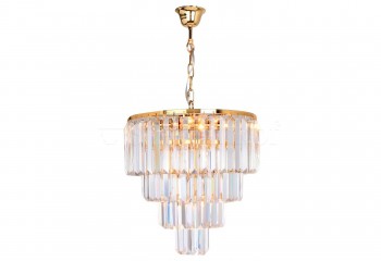 Підвісна люстра AMEDEO ZumaLine 17106/4+1-GLD