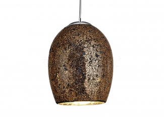 Підвісний світильник Searchlight Crackle 8069BZ