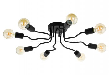 Потолочная люстра ORAZIO 8 BK Eglo 97985