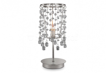 Настольная лампа MOONLIGHT TL1 CROMO Ideal Lux 077826