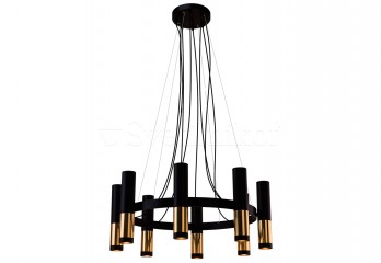 Підвісна люстра KAVOS 8 BK Amplex 0386