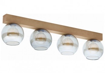 Стельова люстра ARTWOOD GLASS 4 TK-Lighting 4257