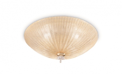 Стельовий світильник SHELL PL3 AMBRA Ideal Lux 140179
