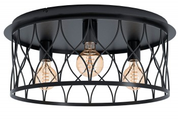 Стельова люстра GILTSPUR BK Eglo 43553