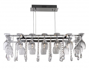 Декоративная люстра Searchlight Vino 41510-10CC