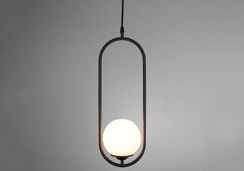 Подвесная люстра TWINS 1 BK/WH Imperium Light 257145.05.01