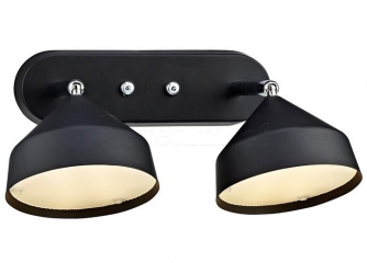 Настінний світильник MARKSLOJD TRATT LED 2L Black 105804