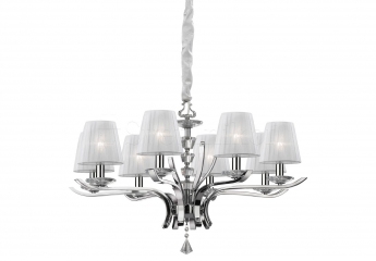 Люстра PEGASO SP8 BIANCO Ideal Lux 059242