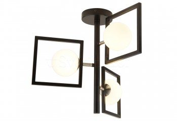 Потолочная люстра Rosewell Searchlight 4833-3BK