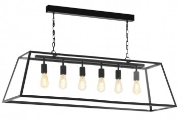 Підвісна люстра CALANNA 6-glass BK Eglo 64492