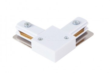 Угловой соеденитель трека TRACK 1LINE L CONNECTOR WH Azzardo AZ4738