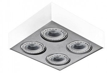Точечный светильник PAULO 4 230V WH/ALU Azzardo AZ0966