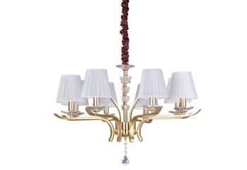 Підвісна люстра PEGASO SP8 BRASS Ideal Lux 197739