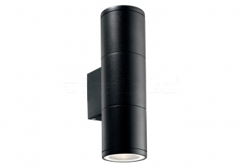 Вуличне бра GUN AP2 SMALL NERO Ideal Lux 100395