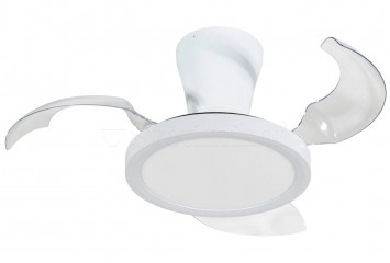 Люстра-вентилятор BREEZE LED WH TK-Lighting 18198