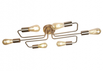 Потолочная люстра Circuit 6 Searchlight 9926-6SS