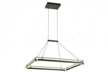 Подвесная люстра MERLOT LED Italux PND-54638S-44W-3K-BK-GD