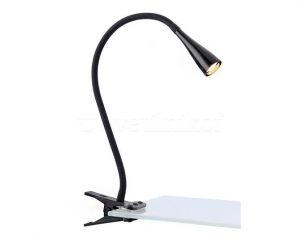 Лампа-прищепка світлодіодна MARKSLOJD SNAKE Black 106100